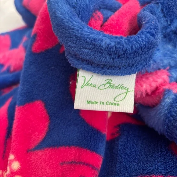 Vera Bradley Throw Blanket Art Poppies 80 x 50 - Picture 3 of 6